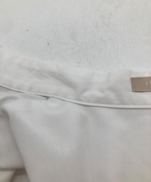 theory luxe（セオリーリュクス）theory luxe (セオリーリュクス) Luxe Cotton Lila L/バックレースブラウス 03-3308270 ホワイト サイズ:38の古着・服飾アイテム