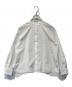 theory luxe（セオリーリュクス）の古着「Luxe Cotton Lila L/バックレースブラウス 03-3308270」｜ホワイト