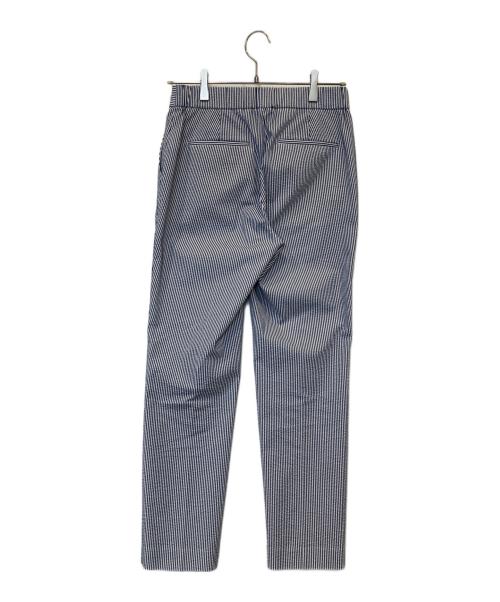 theory luxe（セオリーリュクス）theory luxe (セオリーリュクス) シアサッカーパンツ　03-4206418 ネイビー サイズ:38の古着・服飾アイテム