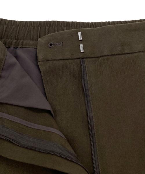 theory luxe（セオリーリュクス）theory luxe (セオリーリュクス) ワイドチノパンツ　03-410629 ブラウン サイズ:38の古着・服飾アイテム