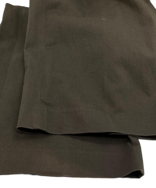 theory luxe（セオリーリュクス）theory luxe (セオリーリュクス) ワイドチノパンツ　03-410629 ブラウン サイズ:38の古着・服飾アイテム