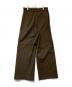 theory luxe (セオリーリュクス) ワイドチノパンツ　03-410629 ブラウン サイズ:38：4000円