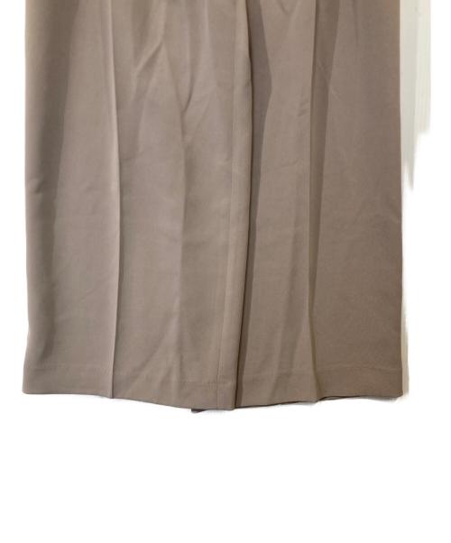 PLST（プラステ）PLST (プラステ) タックパンツ 12-6106002 ベージュ サイズ:Sの古着・服飾アイテム