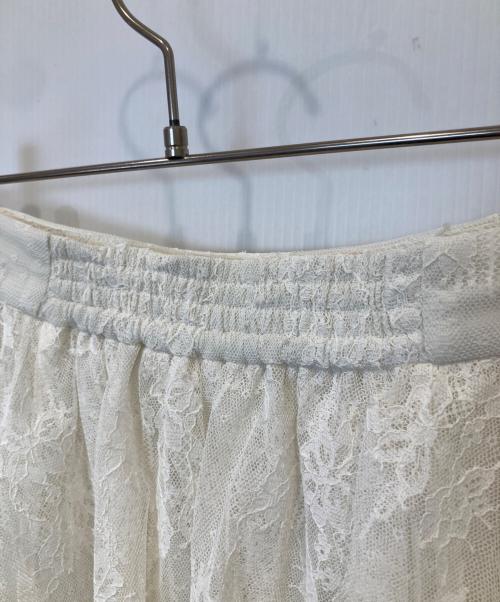 Snidel（スナイデル）Snidel (スナイデル) Sustainableバリエーションティアードスカート SWFS261013 ホワイトの古着・服飾アイテム