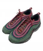 NIKEナイキ）の古着「Air Max 97 'Team Red Anthracite' エア マックス 97 チームレッド アンスラサイト AT6145-600」｜グリーン