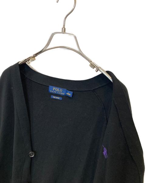 POLO RALPH LAUREN（ポロ・ラルフローレン）POLO RALPH LAUREN (ポロ・ラルフローレン) カーディガン ブラック サイズ:Lの古着・服飾アイテム