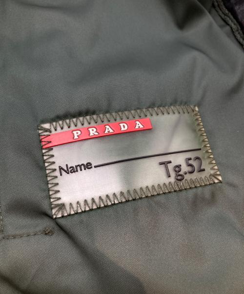 PRADA SPORTS（プラダスポーツ）PRADA SPORTS (プラダスポーツ) フーディベストアンサンブルコーチジャケット SGH205 I18 グリーン サイズ:52の古着・服飾アイテム
