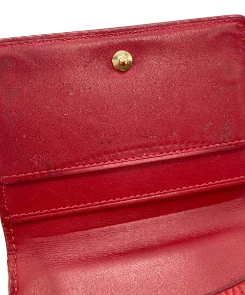 LOUIS VUITTON（ルイ ヴィトン）LOUIS VUITTON (ルイ ヴィトン) ヴェルニ ラドロー コインケース M91090 BJ2048 ルージュの古着・服飾アイテム