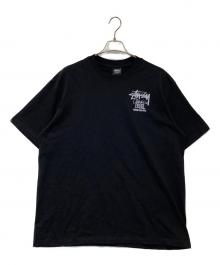 stussy（ステューシー）の古着「Classic Gear Tシャツ」｜ブラック