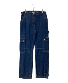 envii（エンヴィー）の古着「デニムカーゴパンツ ENFLAG JEANS 6937」｜インディゴ