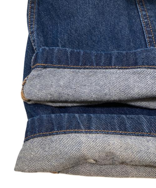 envii（エンヴィー）envii (エンヴィー) デニムカーゴパンツ ENFLAG JEANS 6937 インディゴ サイズ:Mの古着・服飾アイテム