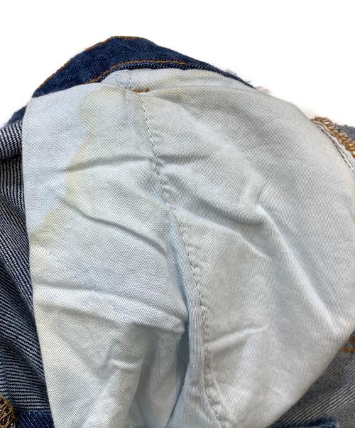 envii（エンヴィー）envii (エンヴィー) デニムカーゴパンツ ENFLAG JEANS 6937 インディゴ サイズ:Mの古着・服飾アイテム