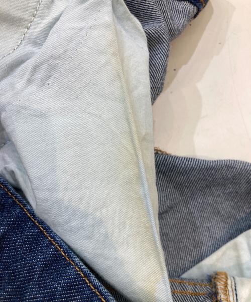 envii（エンヴィー）envii (エンヴィー) デニムカーゴパンツ ENFLAG JEANS 6937 インディゴ サイズ:Mの古着・服飾アイテム