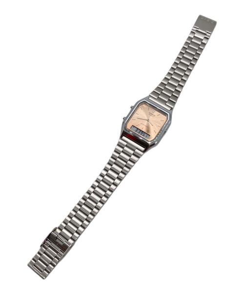 CASIO（カシオ）CASIO (カシオ) リストウォッチ　AQ-230 ベージュの古着・服飾アイテム