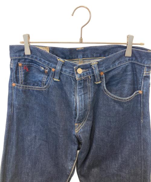 POLO RALPH LAUREN（ポロ・ラルフローレン）POLO RALPH LAUREN (ポロ・ラルフローレン) VARICK SLIM STRAIGHT インディゴ サイズ:W32×L32の古着・服飾アイテム