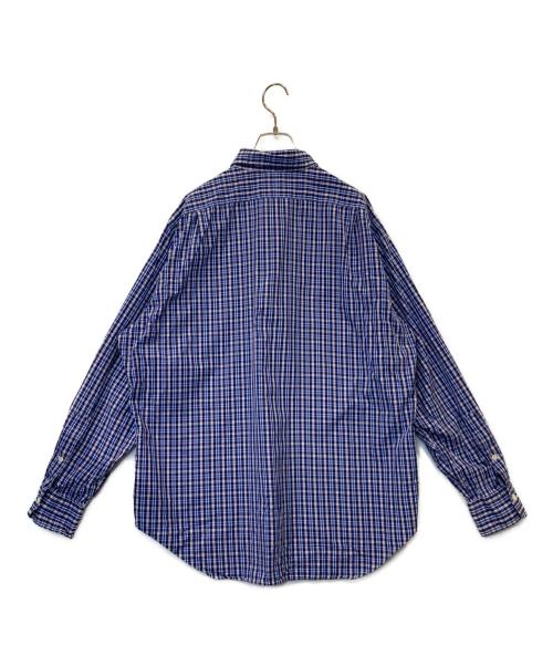 POLO RALPH LAUREN（ポロ・ラルフローレン）POLO RALPH LAUREN (ポロ・ラルフローレン) チェックシャツ ネイビー サイズ:16 1/2-34の古着・服飾アイテム