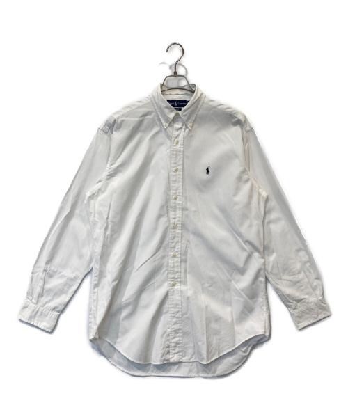 RALPH LAUREN（ラルフローレン）RALPH LAUREN (ラルフローレン) ボタンダウンシャツ ホワイト サイズ:Mの古着・服飾アイテム