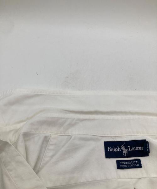 RALPH LAUREN（ラルフローレン）RALPH LAUREN (ラルフローレン) ボタンダウンシャツ ホワイト サイズ:15 1/2-33の古着・服飾アイテム