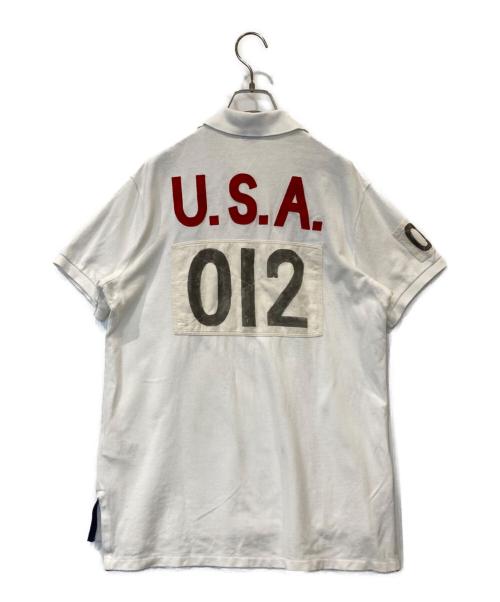 POLO RALPH LAUREN（ポロ・ラルフローレン）POLO RALPH LAUREN (ポロ・ラルフローレン) ポロシャツ ホワイト サイズ:Mの古着・服飾アイテム