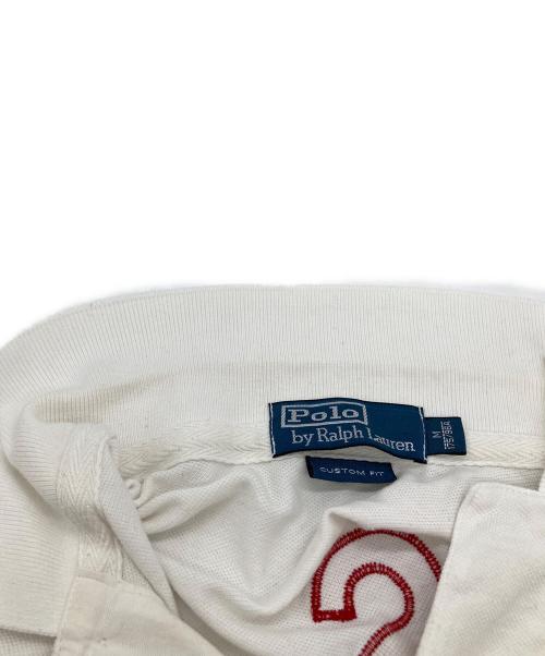 POLO RALPH LAUREN（ポロ・ラルフローレン）POLO RALPH LAUREN (ポロ・ラルフローレン) ポロシャツ ホワイト サイズ:Mの古着・服飾アイテム