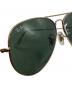 中古・古着 RAY-BAN (レイバン) AVIATOR CLASSIC ゴールド サイズ:SIZE 58□14：8000円