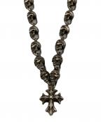ZERO FACTORYゼロ ファクトリー）の古着「SKULL-NECKLESS-with-CROSS-PENDANT」