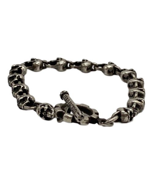 ZERO FACTORY（ゼロ ファクトリー）ZERO FACTORY (ゼロ ファクトリー) Stare Skull Braceletの古着・服飾アイテム