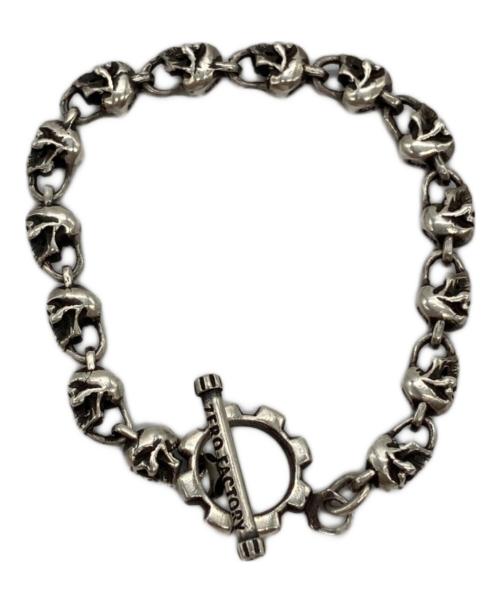 ZERO FACTORY（ゼロ ファクトリー）ZERO FACTORY (ゼロ ファクトリー) Stare Skull Braceletの古着・服飾アイテム