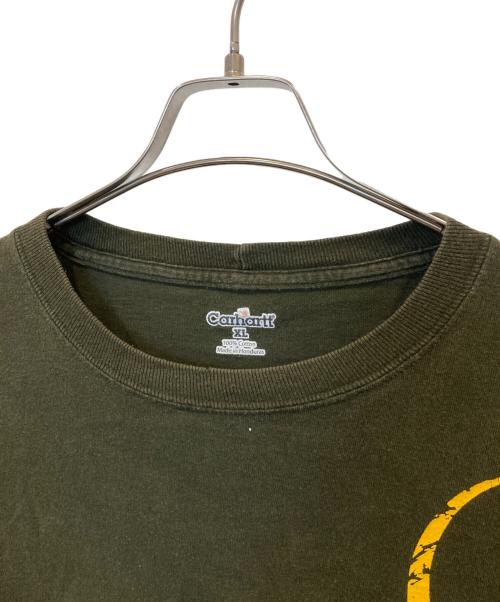 CarHartt（カーハート）CarHartt (カーハート) 長袖カットソー オリーブ サイズ:XLの古着・服飾アイテム