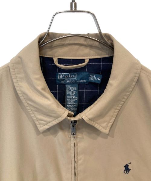 POLO RALPH LAUREN（ポロ・ラルフローレン）POLO RALPH LAUREN (ポロ・ラルフローレン) スイングトップ ベージュ サイズ:Lの古着・服飾アイテム