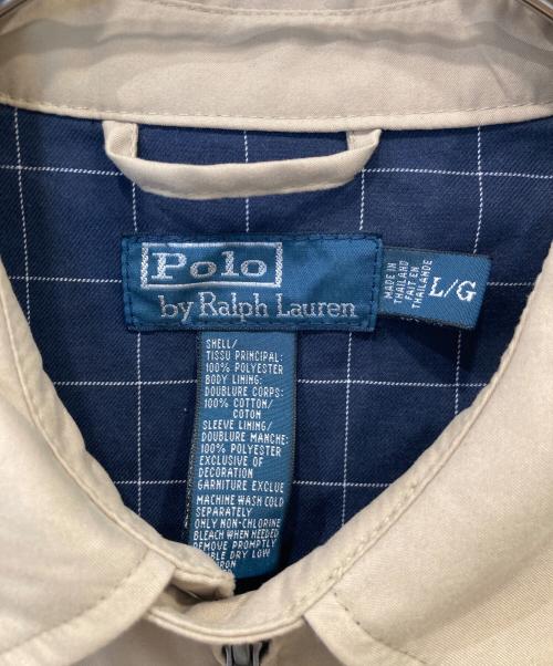 POLO RALPH LAUREN（ポロ・ラルフローレン）POLO RALPH LAUREN (ポロ・ラルフローレン) スイングトップ ベージュ サイズ:Lの古着・服飾アイテム
