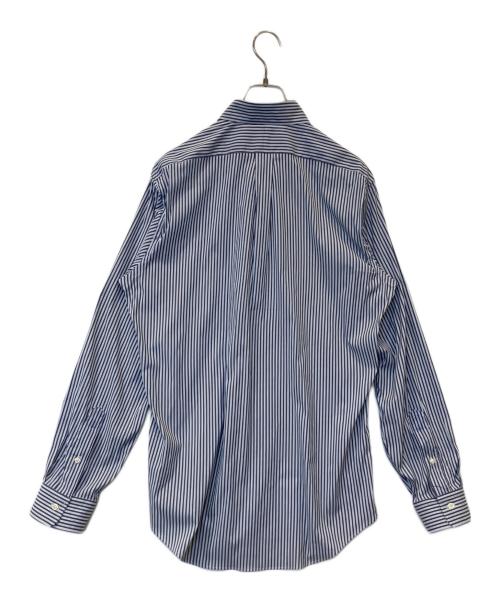 RALPH LAUREN（ラルフローレン）RALPH LAUREN (ラルフローレン) ストライプシャツ ブルー サイズ:Mの古着・服飾アイテム