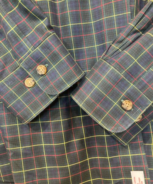 BROOKS BROTHERS（ブルックスブラザーズ）BROOKS BROTHERS (ブルックスブラザーズ) チェックシャツ ネイビー サイズ:Lの古着・服飾アイテム