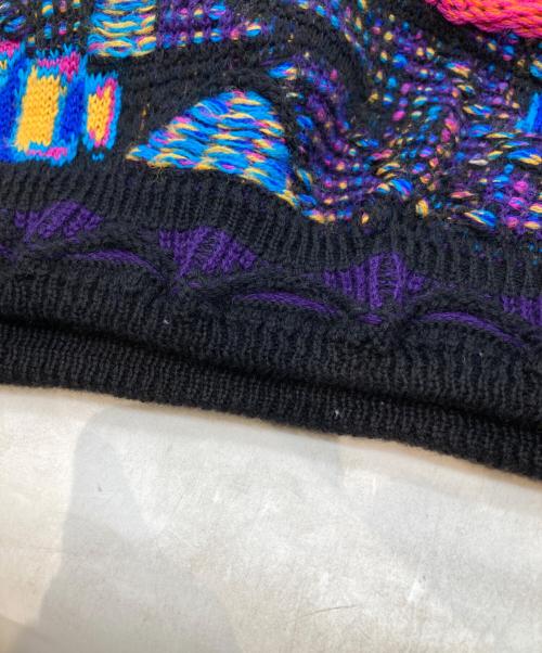 Coogi（クージー）Coogi (クージー) 3Dニット マルチカラー サイズ:Mの古着・服飾アイテム