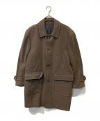 CHAPS RALPH LAURENチャップス ラルフローレン）の古着「ウールステンカラーコート」｜ブラウン