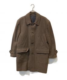 CHAPS RALPH LAUREN（チャップス ラルフローレン）の古着「ウールステンカラーコート」｜ブラウン