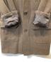 中古・古着 CHAPS RALPH LAUREN (チャップス ラルフローレン) ウールステンカラーコート ブラウン サイズ:S：5000円