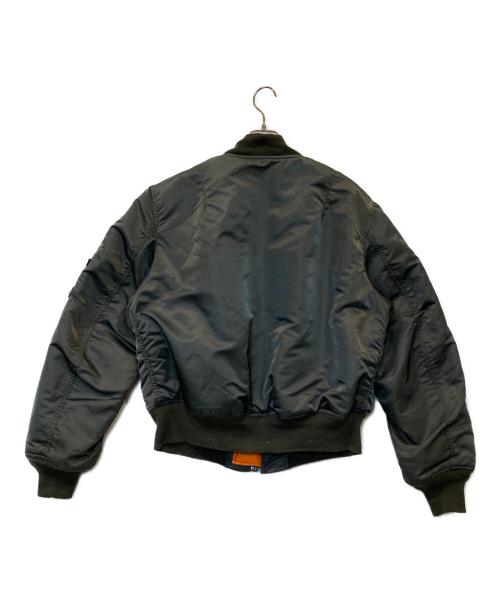 ALPHA（アルファ）ALPHA (アルファ) MA-1ジャケット カーキ サイズ:Lの古着・服飾アイテム