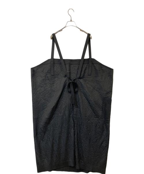 im product（アイムプロダクト）im product (アイムプロダクト) プリーツワンピース ブラック サイズ:表記無しの古着・服飾アイテム