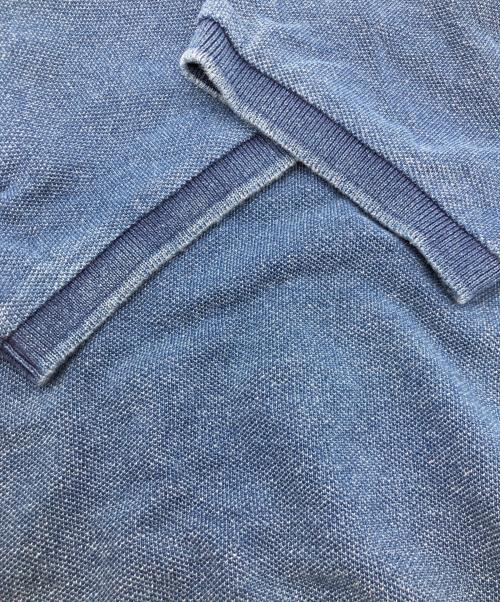 POLO RALPH LAUREN（ポロ・ラルフローレン）POLO RALPH LAUREN (ポロ・ラルフローレン) インディゴポロシャツ インディゴ サイズ:XSの古着・服飾アイテム