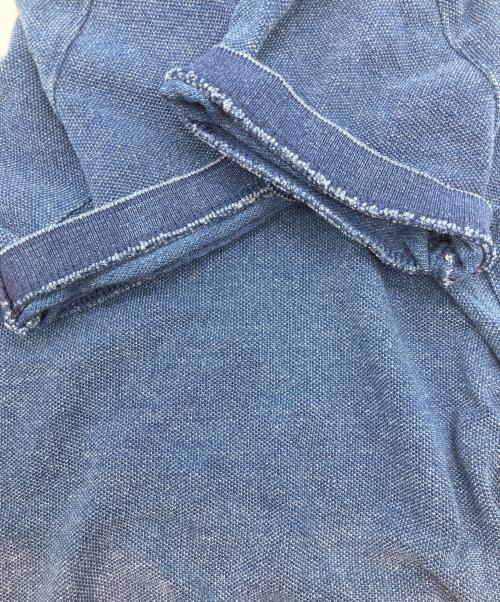 POLO RALPH LAUREN（ポロ・ラルフローレン）POLO RALPH LAUREN (ポロ・ラルフローレン) インディゴポロシャツ インディゴ サイズ:XSの古着・服飾アイテム