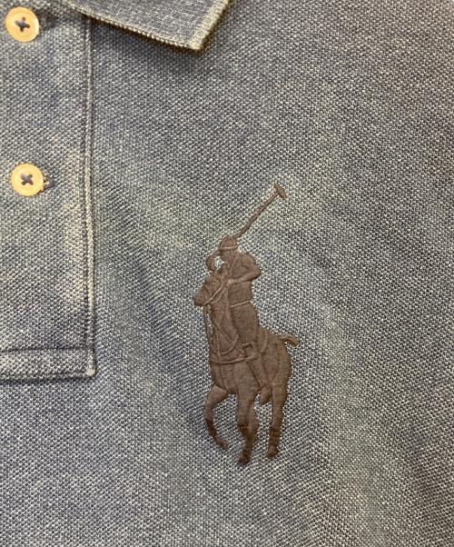 POLO RALPH LAUREN（ポロ・ラルフローレン）POLO RALPH LAUREN (ポロ・ラルフローレン) インディゴポロシャツ インディゴ サイズ:XSの古着・服飾アイテム