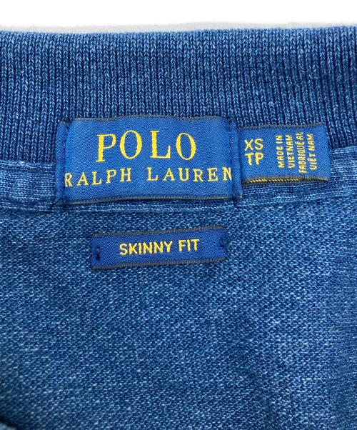 POLO RALPH LAUREN（ポロ・ラルフローレン）POLO RALPH LAUREN (ポロ・ラルフローレン) インディゴポロシャツ インディゴ サイズ:XSの古着・服飾アイテム