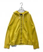 POLO RALPH LAURENポロ・ラルフローレン）の古着「ダブルジップパーカー」｜イエロー