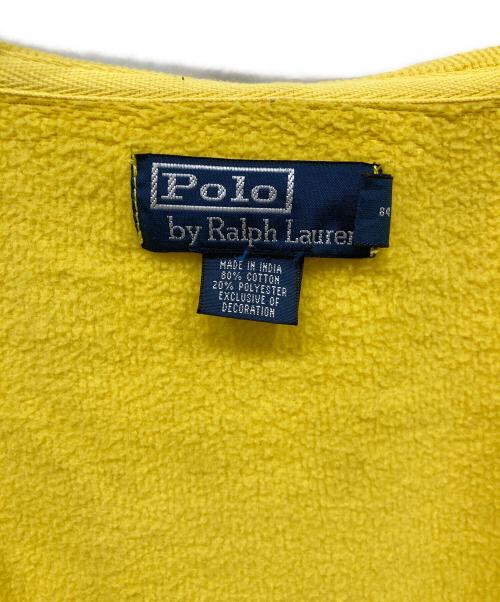 POLO RALPH LAUREN（ポロ・ラルフローレン）POLO RALPH LAUREN (ポロ・ラルフローレン) ダブルジップパーカー イエロー サイズ:LLの古着・服飾アイテム