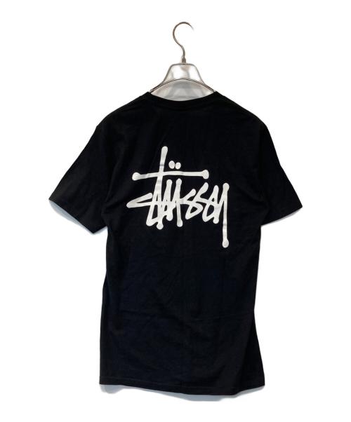 stussy（ステューシー）stussy (ステューシー) ロゴTシャツ ブラック サイズ:Sの古着・服飾アイテム