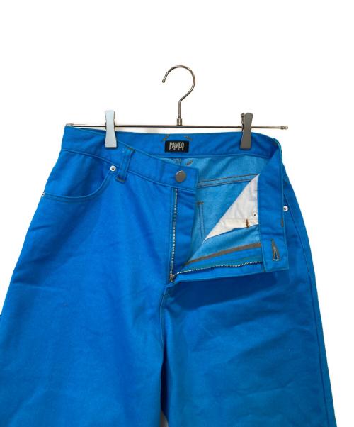 PAMEO POSE（パメオポーズ）PAMEO POSE (パメオポーズ) ZOEY Pants ゾーイ パンツ 2322307002 ブルー サイズ:Mの古着・服飾アイテム