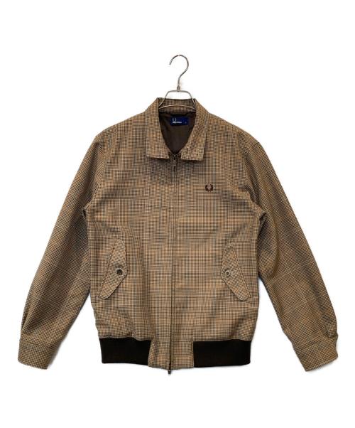 FRED PERRY（フレッドペリー）FRED PERRY (フレッドペリー) ハリントンジャケット FZ2571  ブラウン サイズ:Sの古着・服飾アイテム