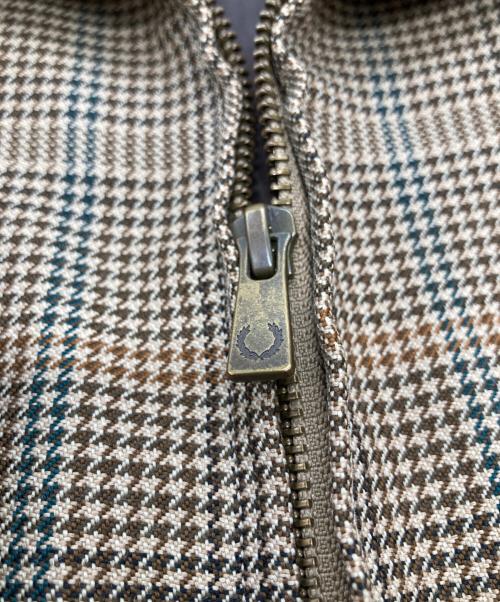 FRED PERRY（フレッドペリー）FRED PERRY (フレッドペリー) ハリントンジャケット FZ2571  ブラウン サイズ:Sの古着・服飾アイテム