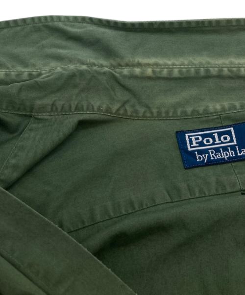 POLO RALPH LAUREN（ポロ・ラルフローレン）POLO RALPH LAUREN (ポロ・ラルフローレン) 刺繍シャツ グリーン サイズ:XLの古着・服飾アイテム